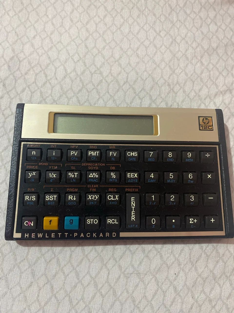 Calculadora financeira HP 12C