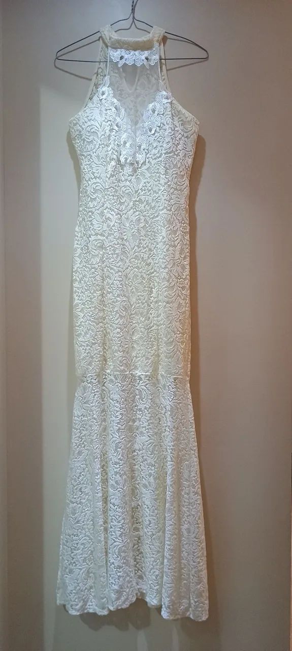 Vestido de renda