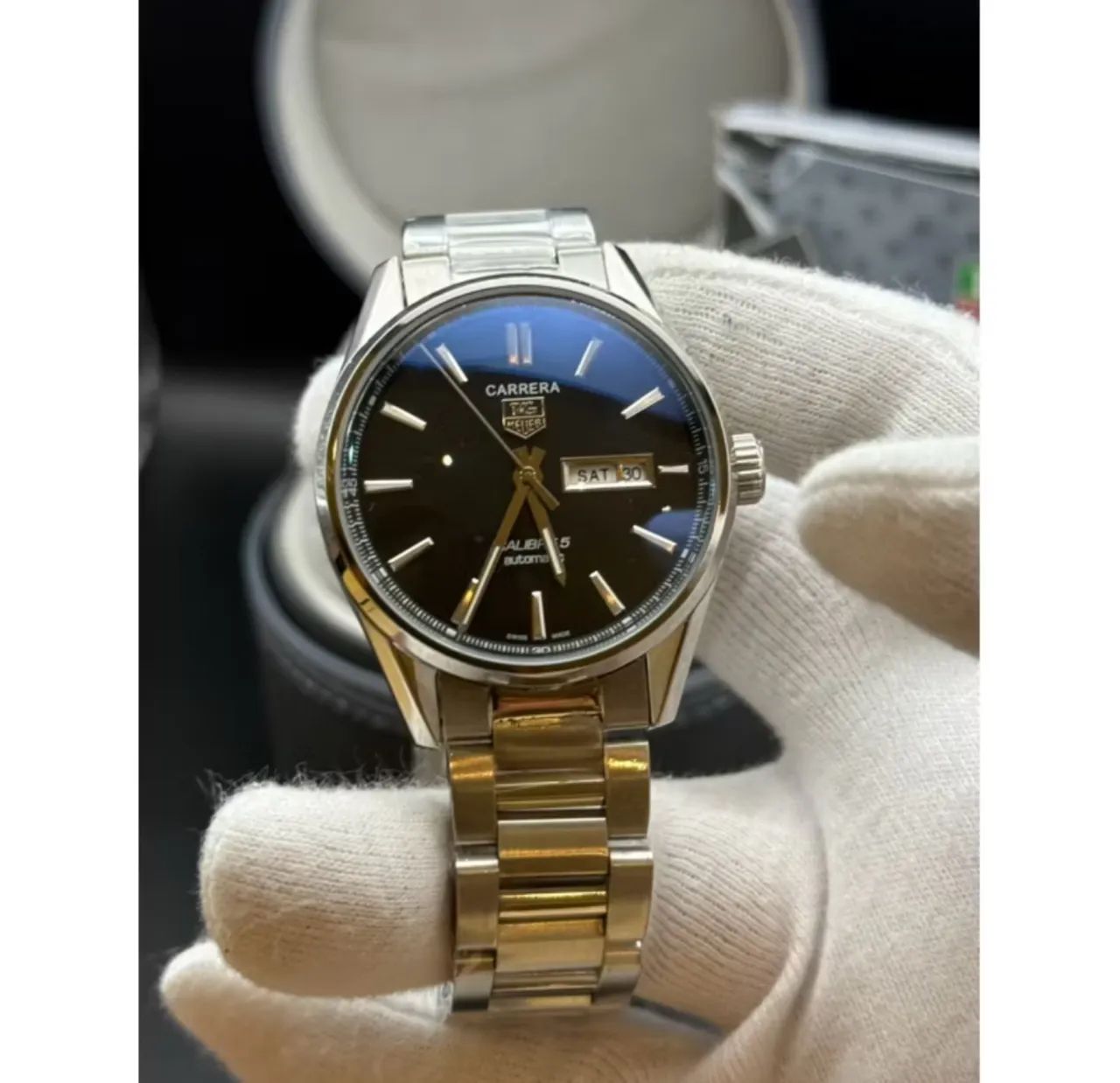 Relógio Tag Heuer Carrera Calibre 5 Automático 41mm - Vidro Safira