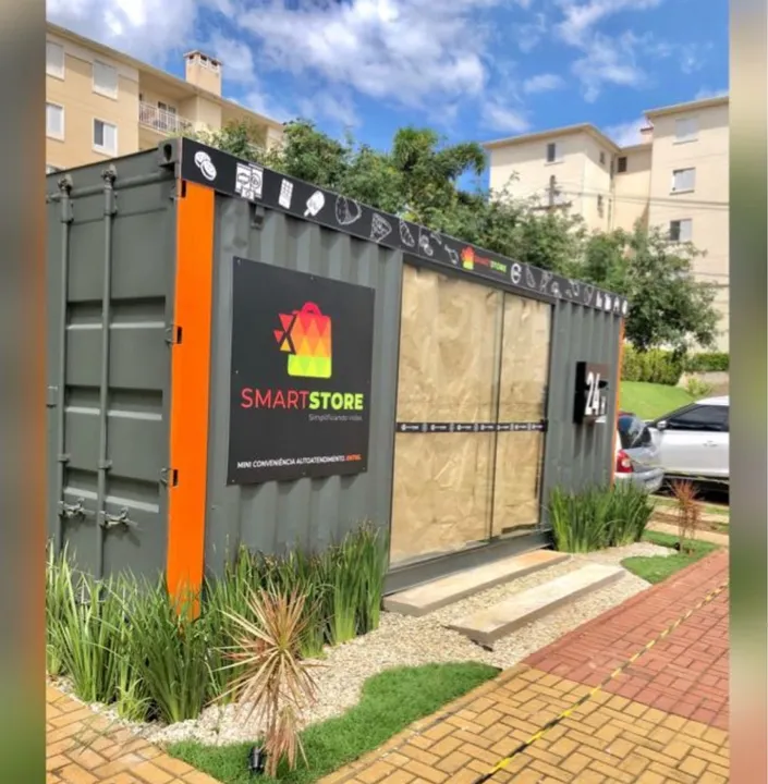 Containers para mini mercados autónomos etc
