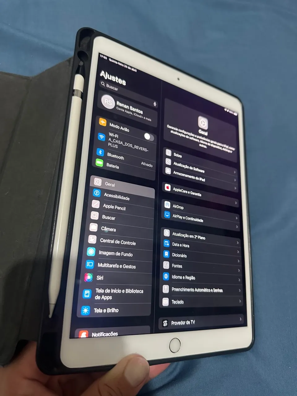 iPad Air 3ª Geração + caneta original Apple