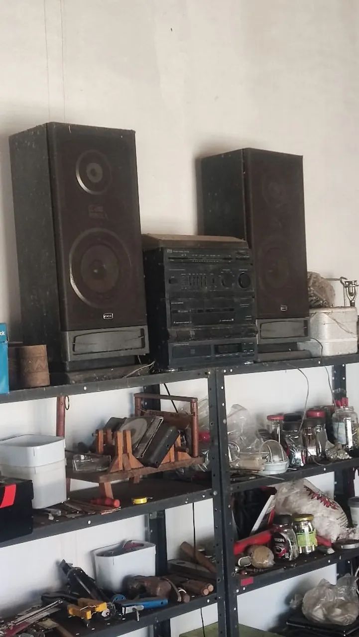 Vintage Retro Stereo System from the 1990s