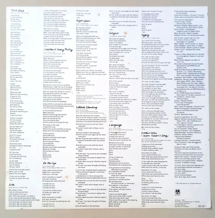 Disco de Vinil Solitude Standing, Suzanne Vega, 1987 - Foto 4