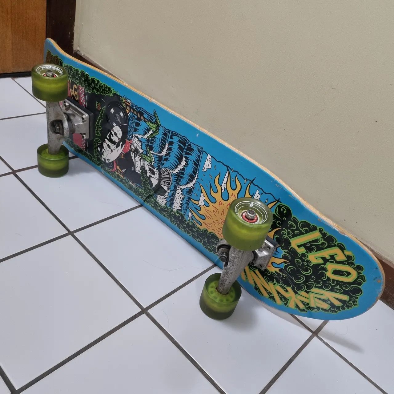 TOM　monkey time SHEEP W/RIDERS XL Skate Sk8 Old School Shape Maple Truck Independent Rolamento Black