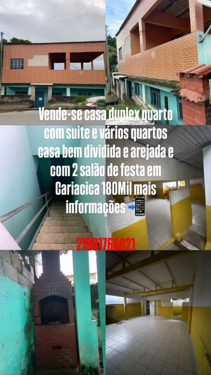 CASA DÚPLEX COM 2 SALÕES DE FESTA