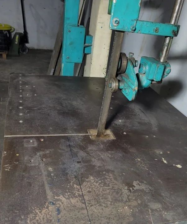 Máquina serra fita para marcenaria e painel elétrico com inversor - Foto 4