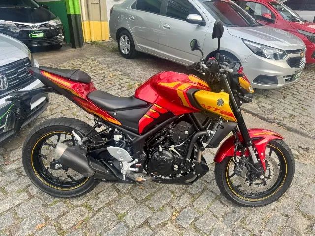 Yamaha MT-03 Abs 2022 Homem de Ferro - Apenas 18mil kms - Foto 3