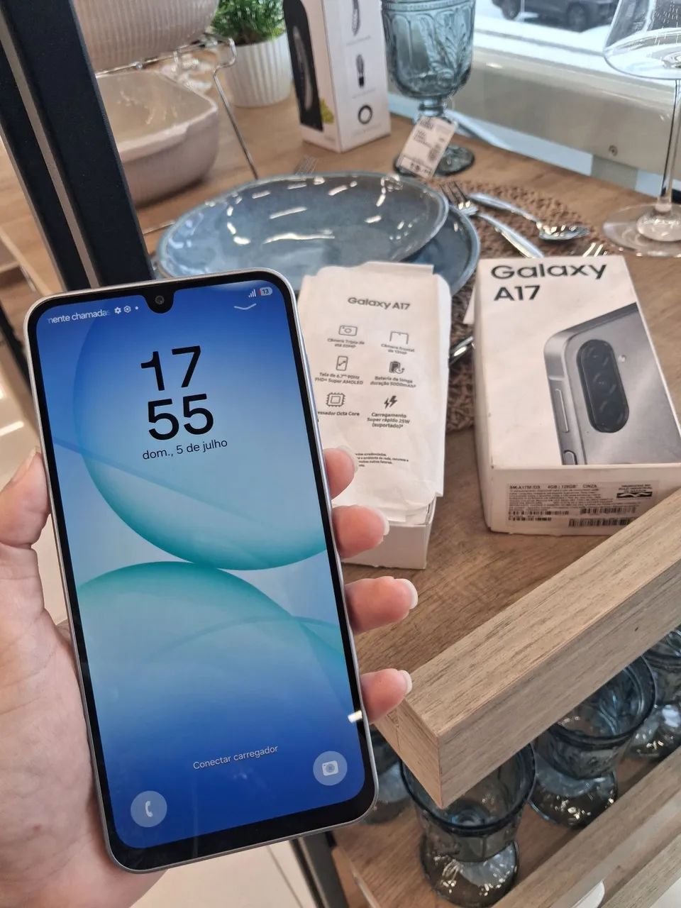 SAMSUNG A17 128GB ZERADO COMPLETO  - Foto 3