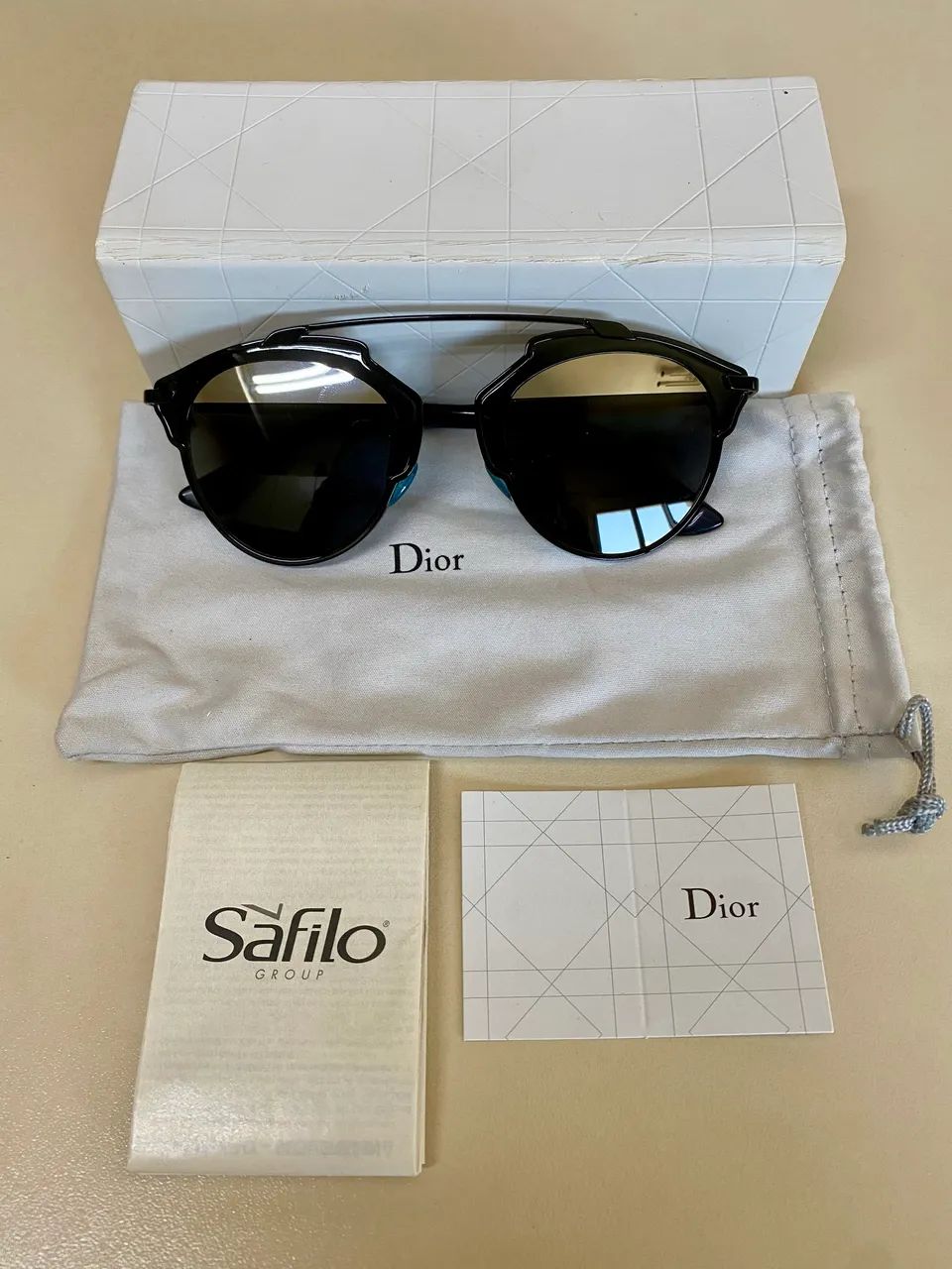 ÓCULOS DE SOL CHRISTIAN DIOR SOREAL PRETO