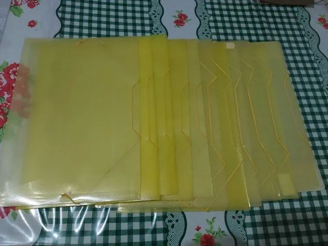 Kit com 43 Pastas Plásticas com Elástico  - Foto 4
