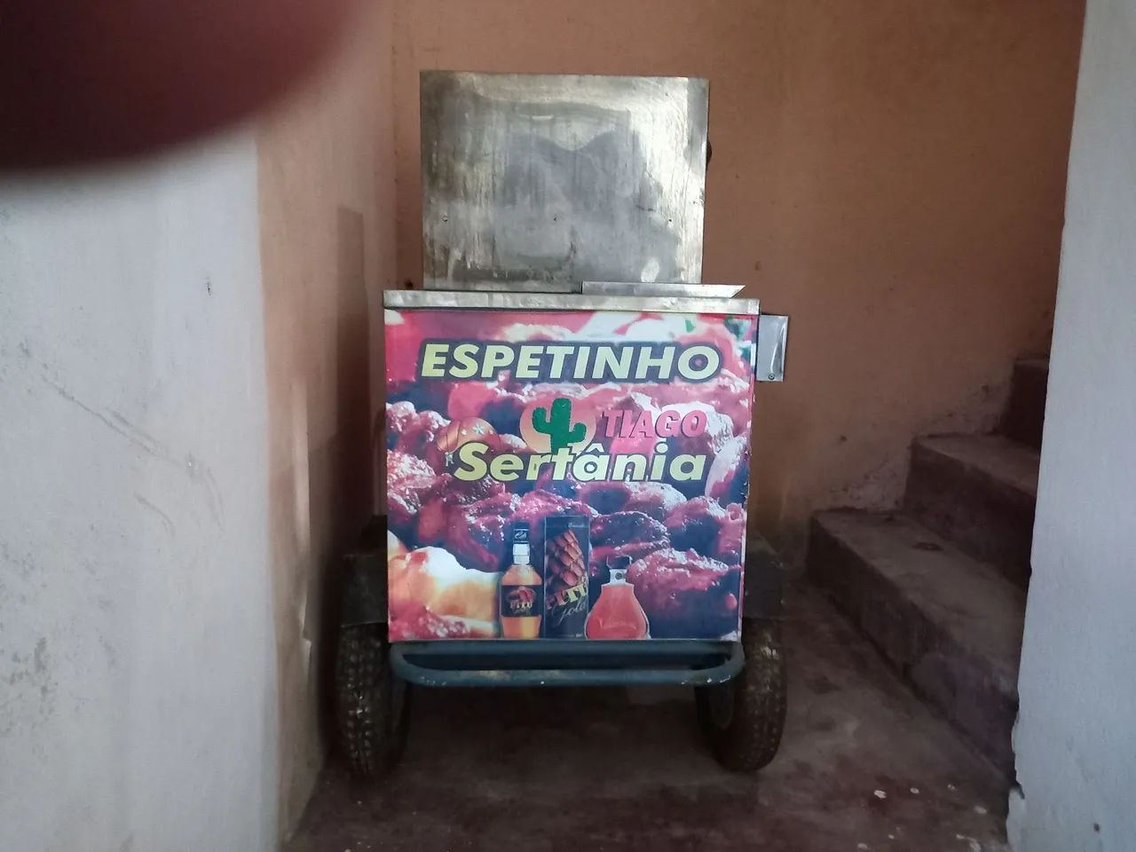 Vendo carroça de espetinho