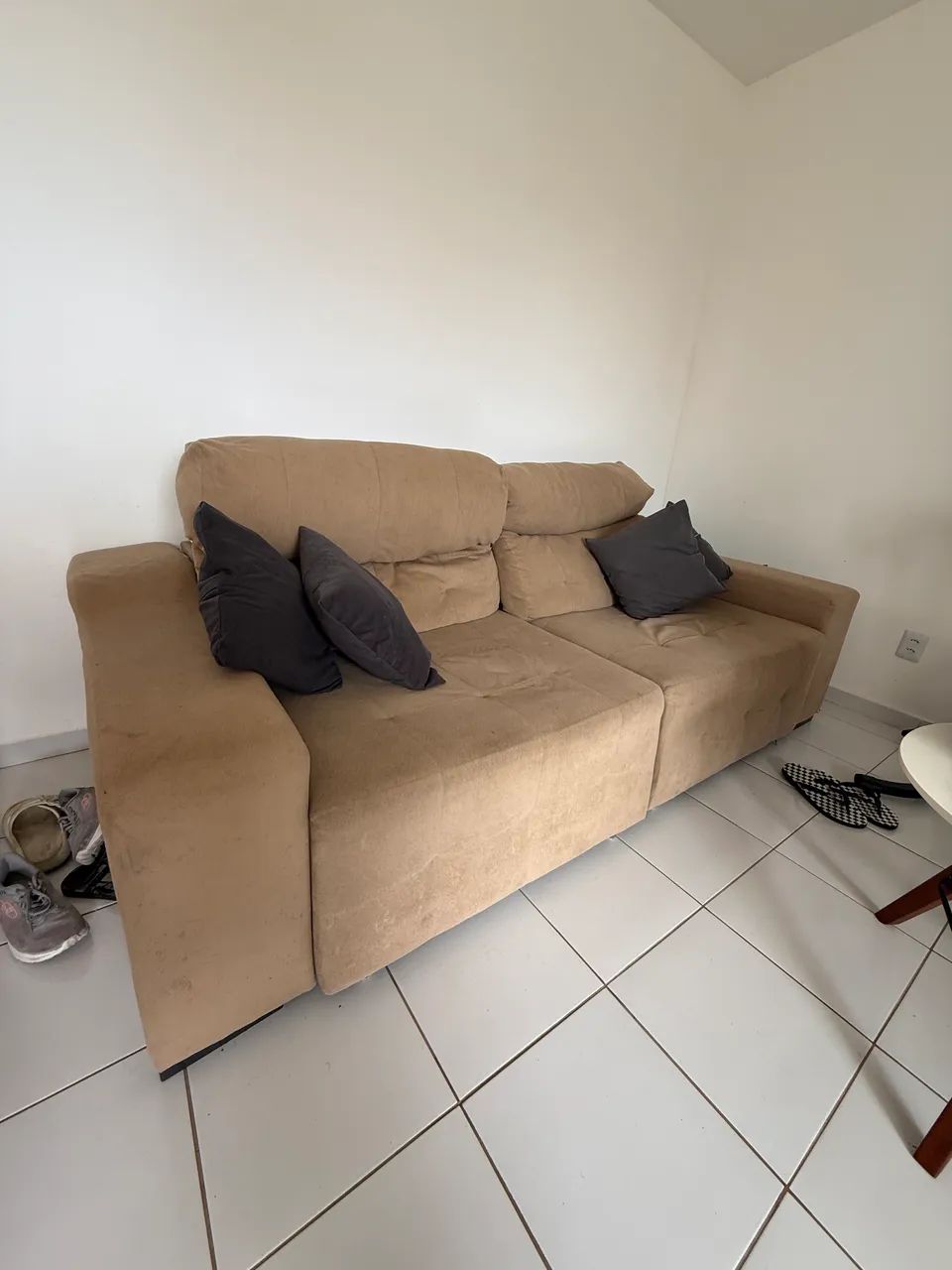 Sofá retrátil 4 lugares  - Foto 3
