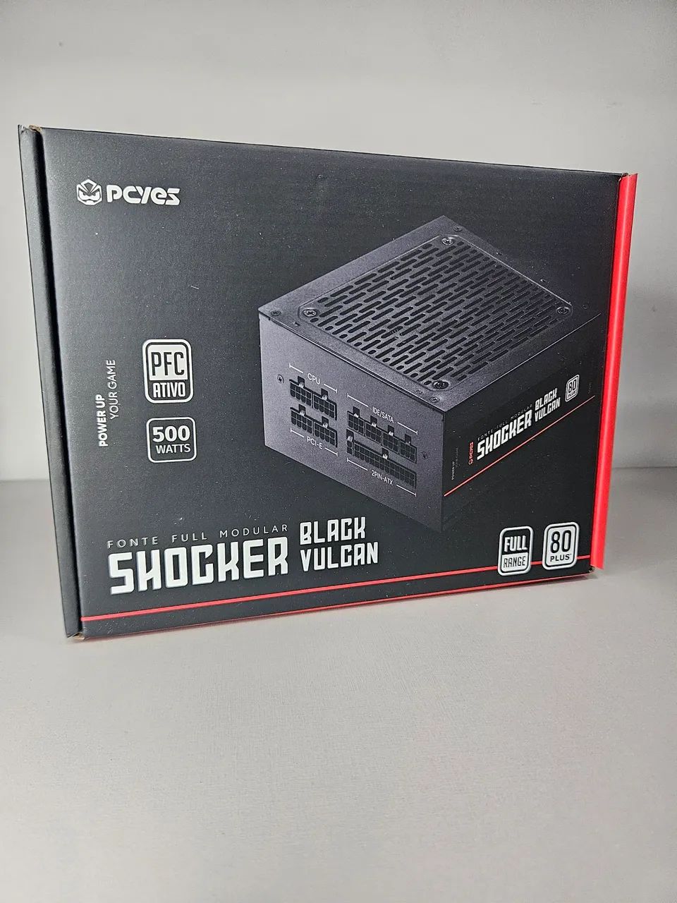 Fonte Gamer Atx 500w Full Modular 80 Plus White