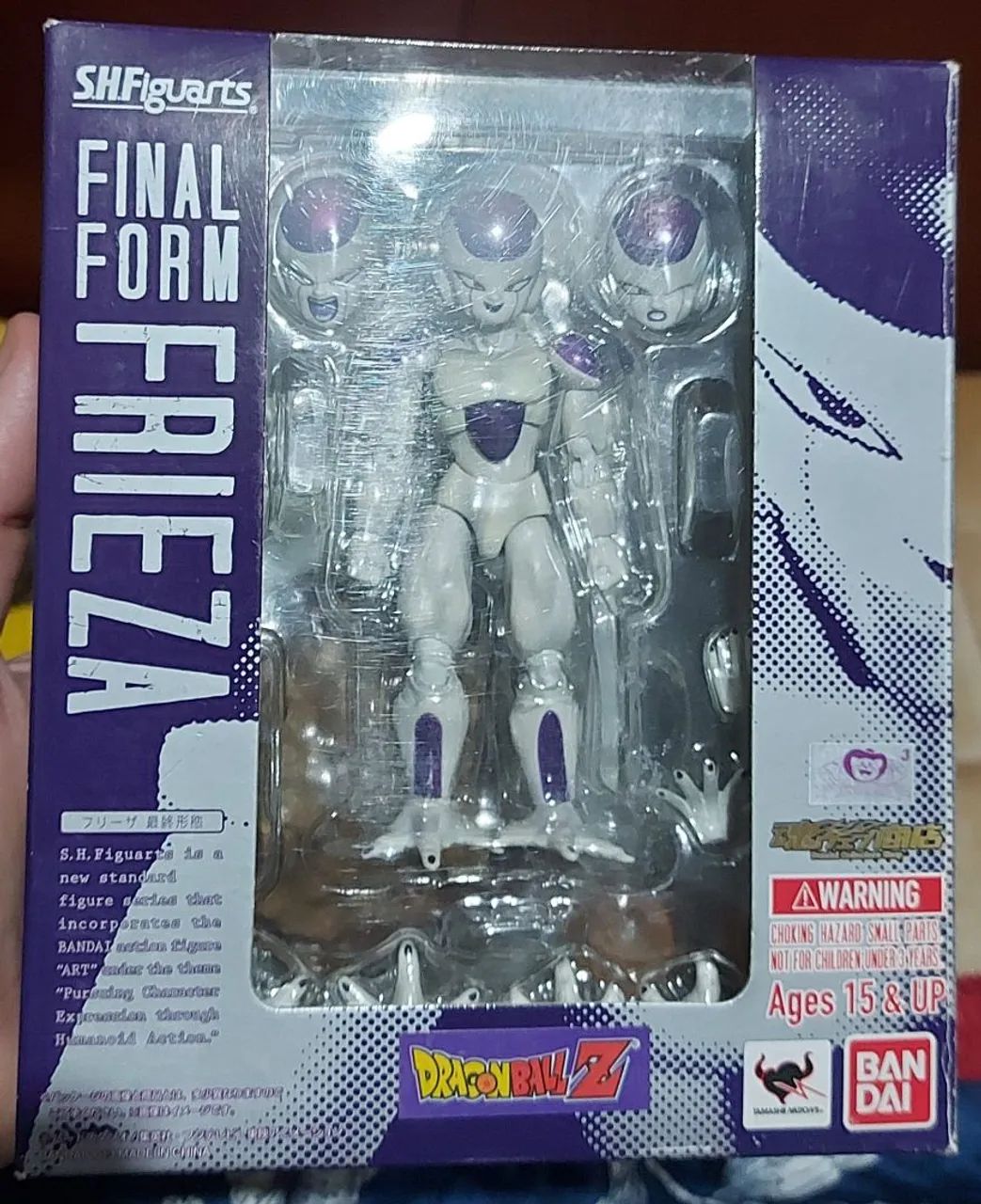 Frieza sh figuarts primeira versão 