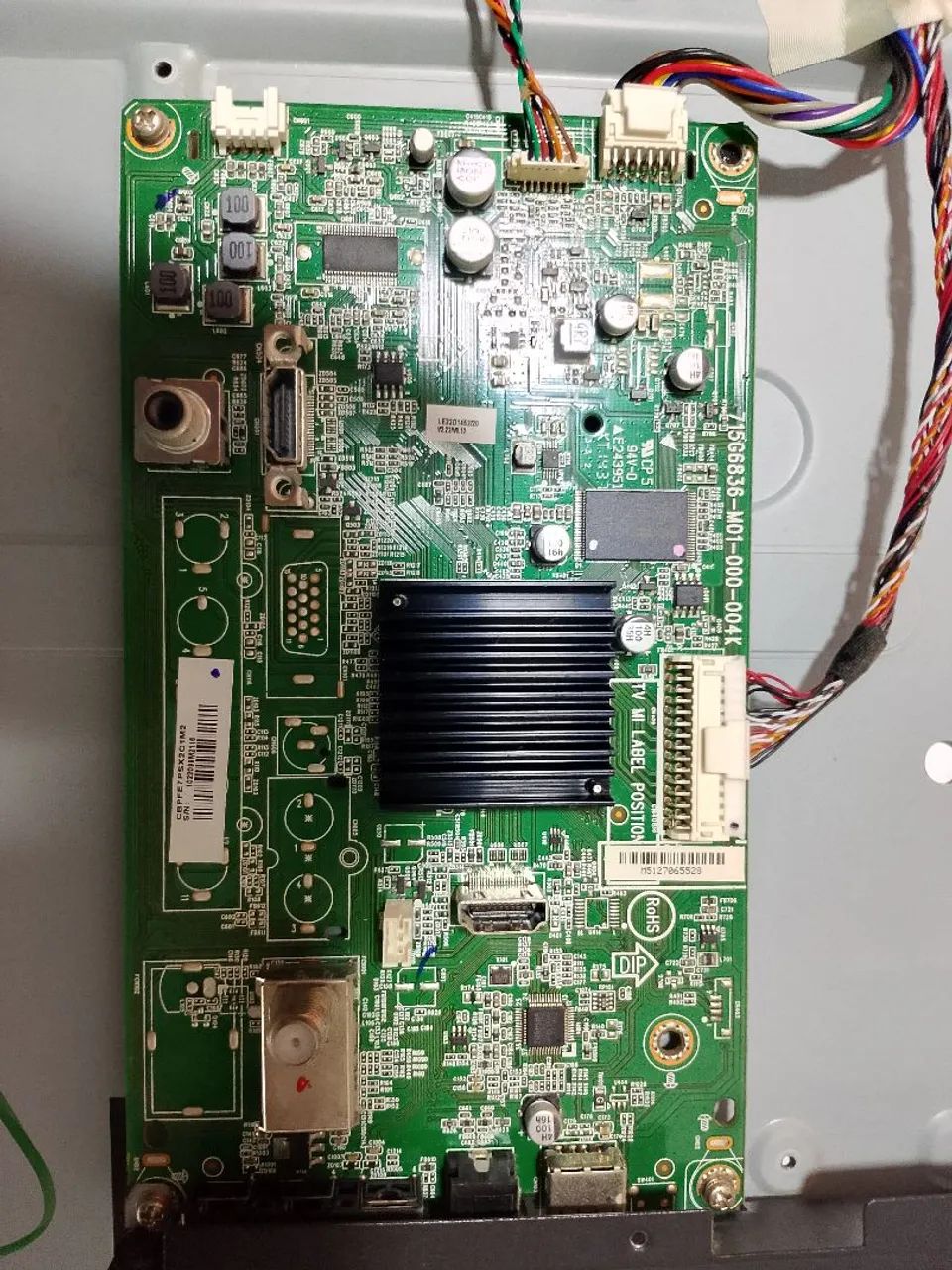 Placa principal da tv oas 32 polegadas 