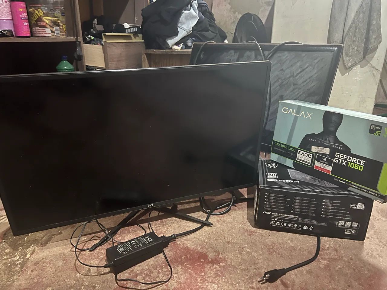 Lote de peças de PC