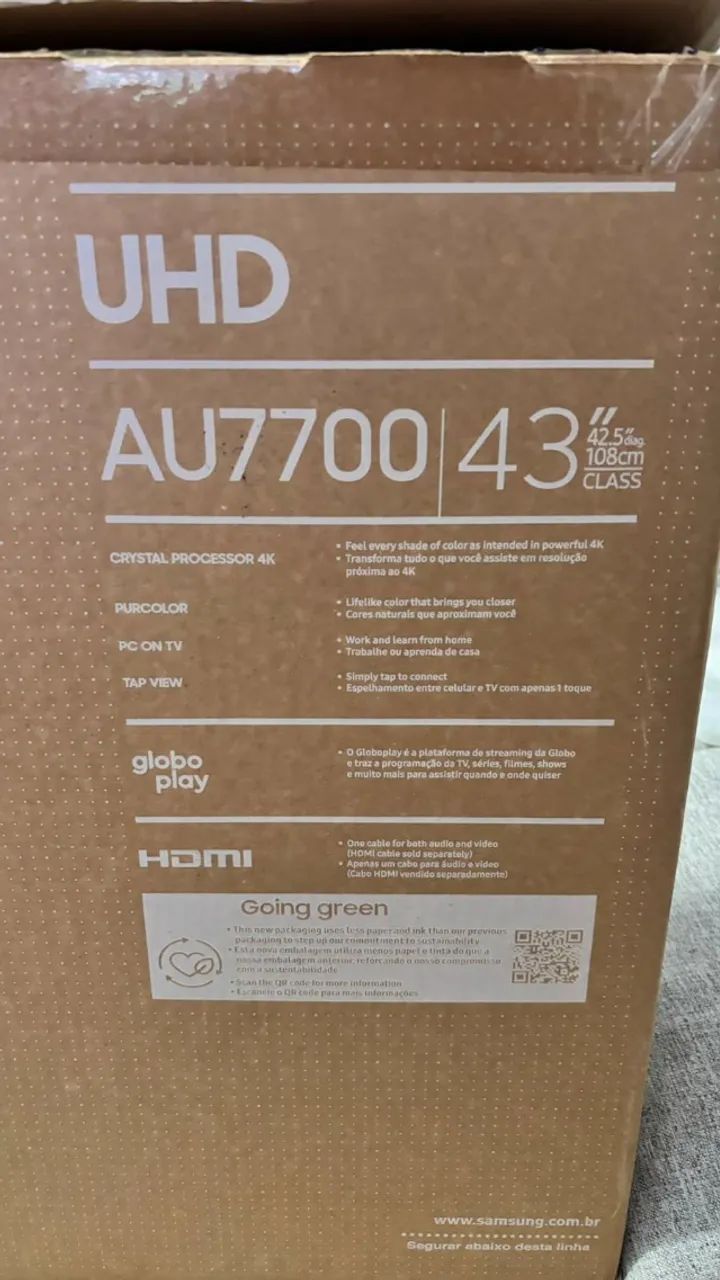 TV Samsung 43" AU7700 - Foto 5