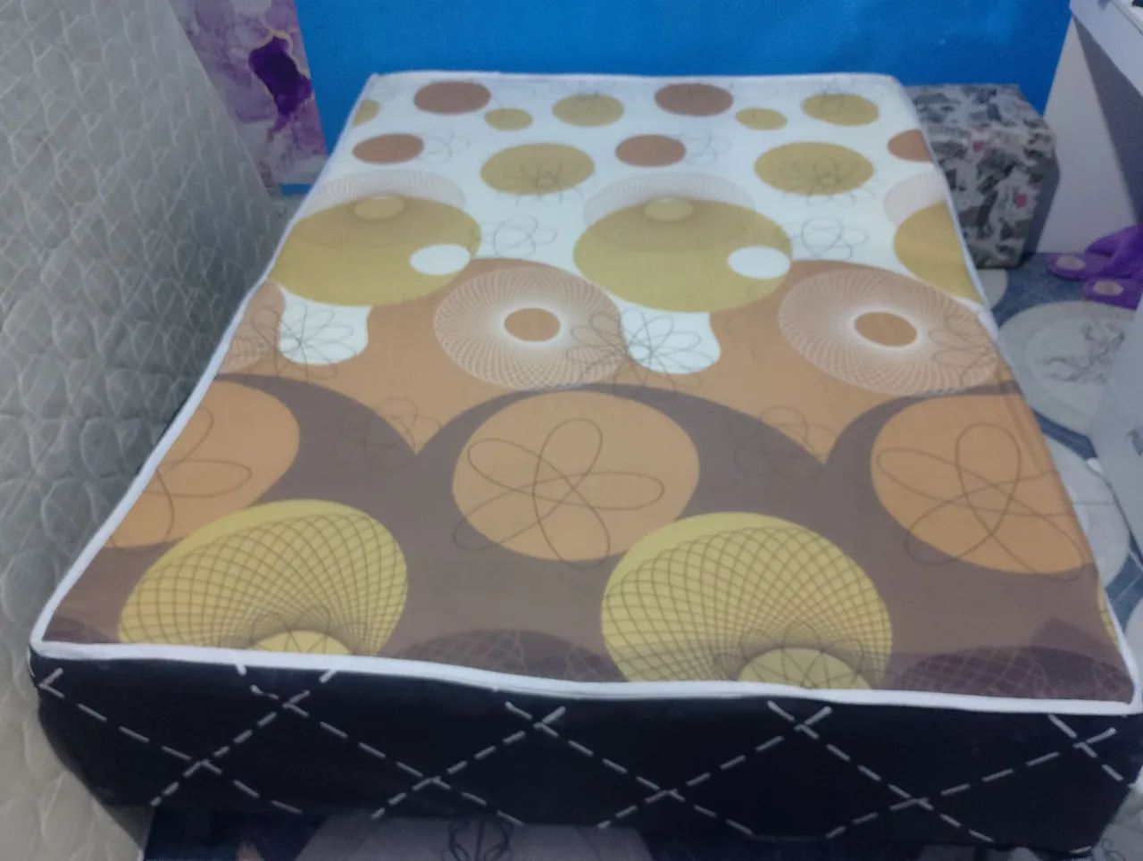Cama box semi nova com coxão  - Foto 2