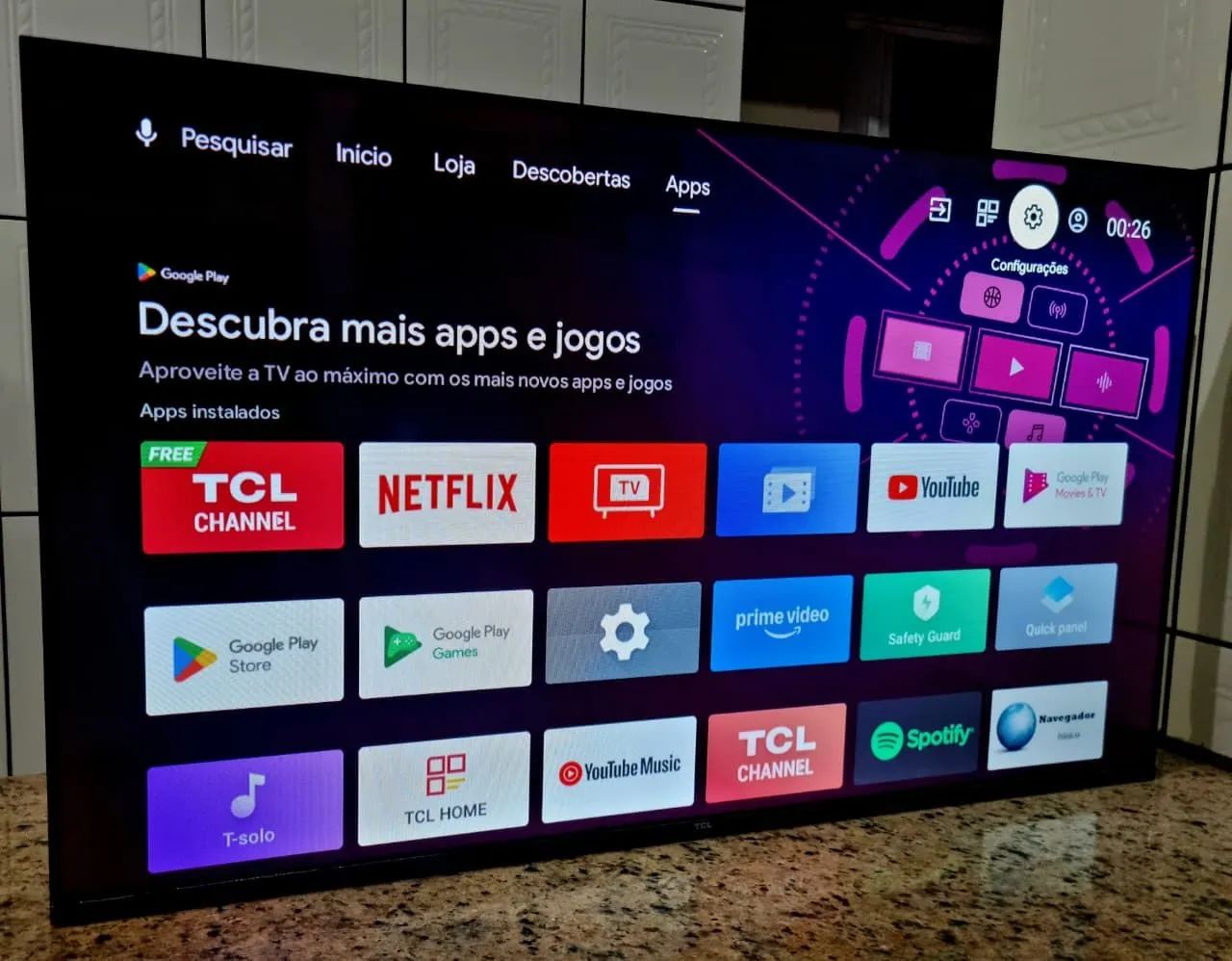 Tv Smart 40 polegadas TCL Android  - Foto 2