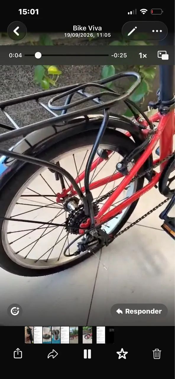 Bicicleta Dobrável  - Foto 2