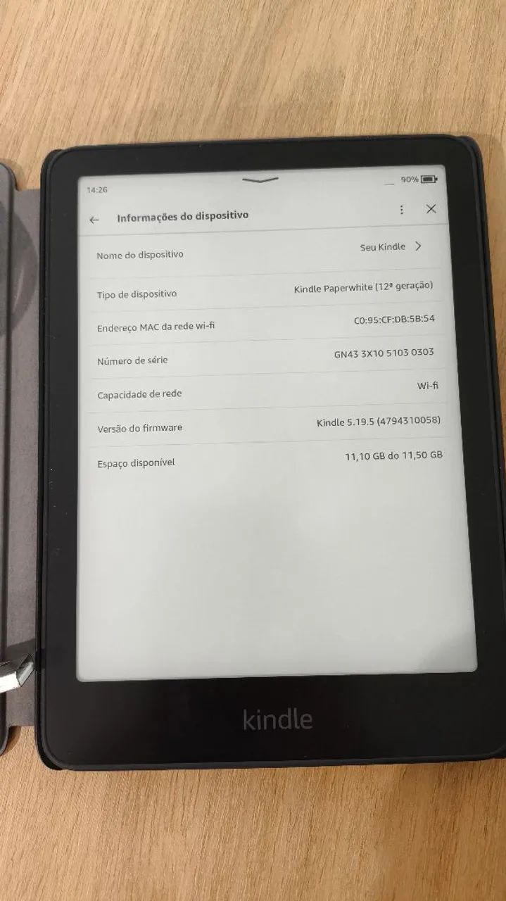 Kindle Paperwhite 12° geração  - Foto 2