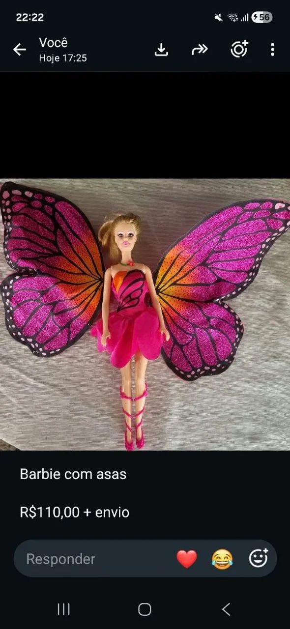Barbie com asas Boneca