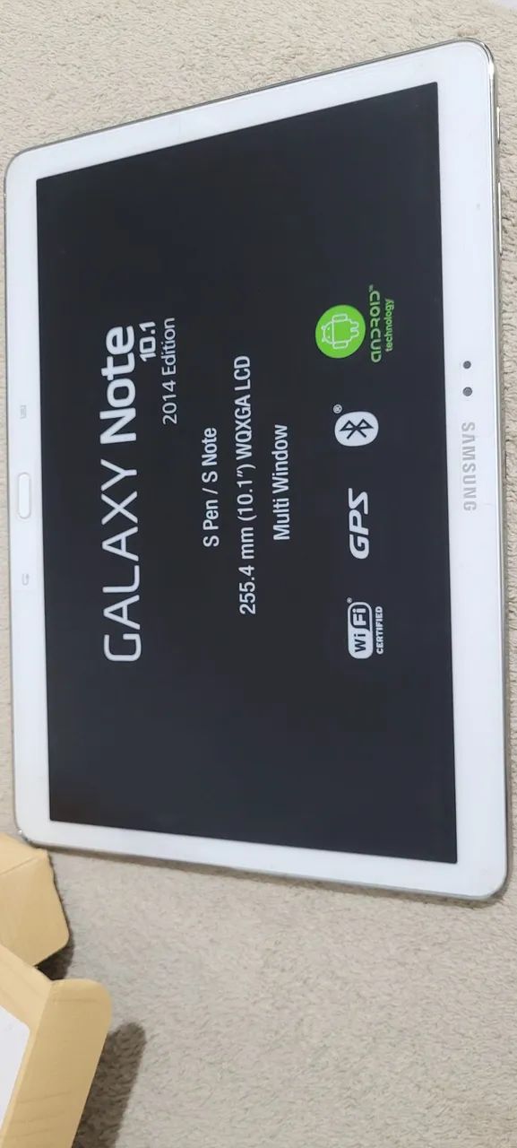 Tablet Samsung Galaxy Note 10.1. Raridade!