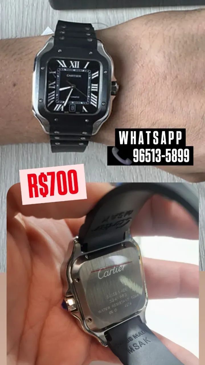 Relógio CARTIER SANTOS DUMONT 40 MM - AUTOMÁTICO  - Foto 2