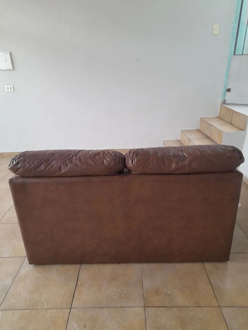 Sofá-cama casal Herval marrom - Foto 4