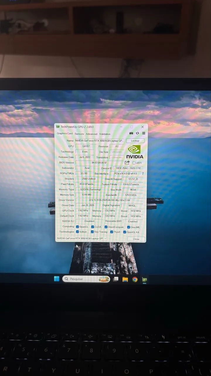 Notebook Acer Nitro v15 - Foto 3