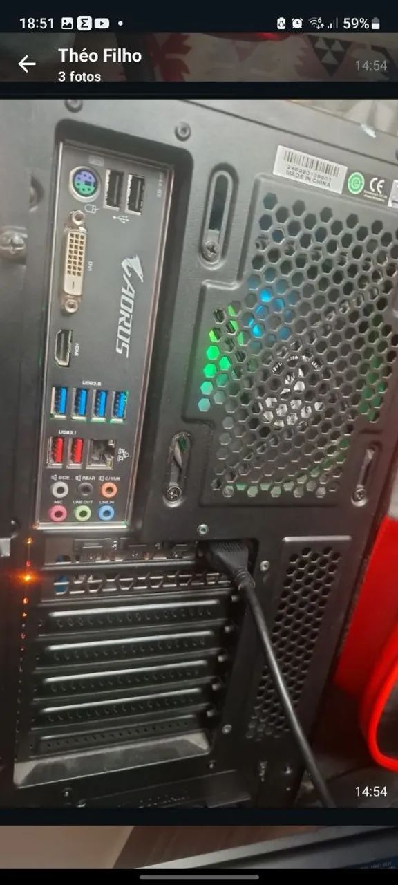 PC POTENTE PARA GAME RYZEN 7 5700X - Foto 2