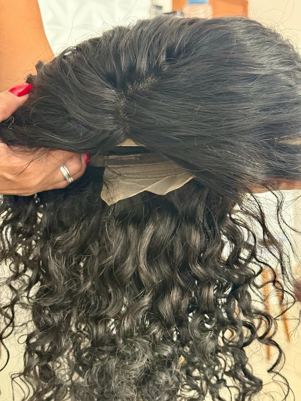 Lace front cabelo humano cacheado  - Foto 3