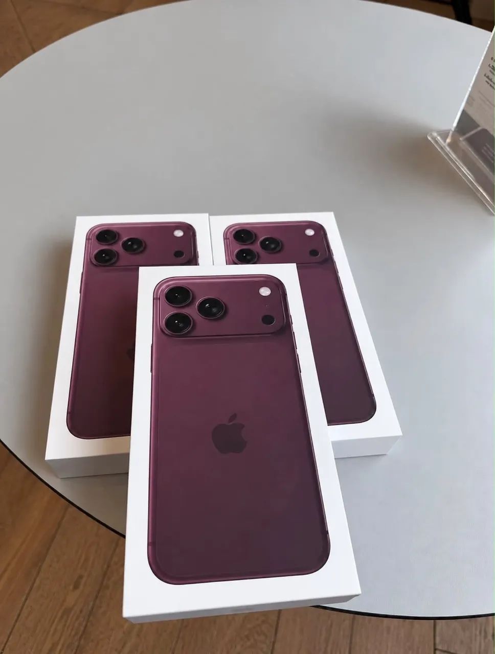 IPHONE 18 PRO MAX 256 BORDO