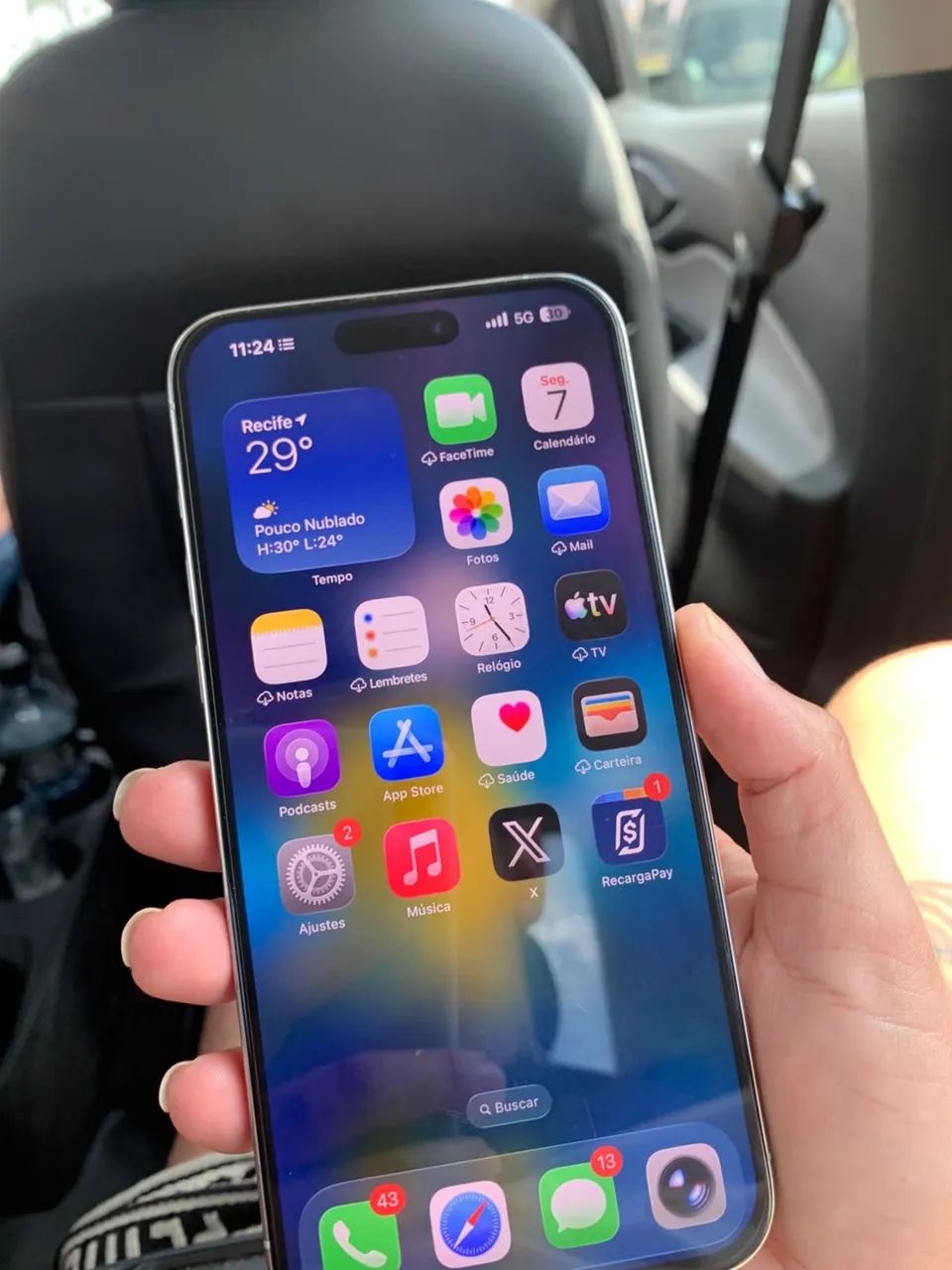 iphone 15 pro Max 256Gb Branco