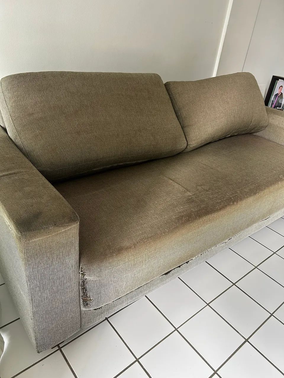 Promoção!! Sofá 3 lugares da marca Herval - Aceito ofertas!!  - Foto 2