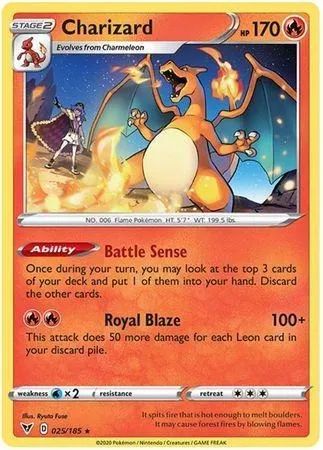 Charizard (25/185) #25 Voltagem Vívida