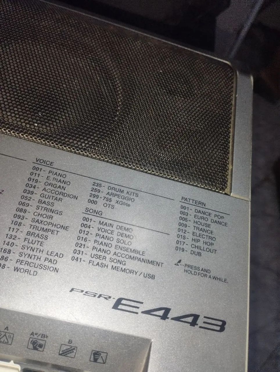 TECLADO PSR E443 - Foto 2