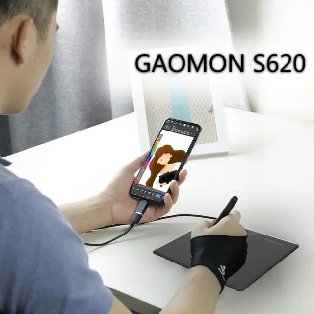 Mesa Digitalizadora Profissional Gaomon S620 - Foto 5