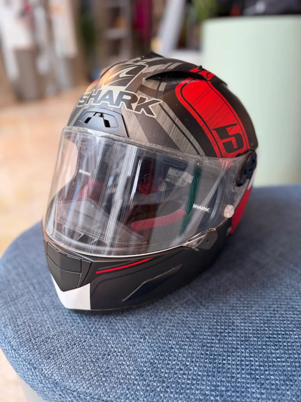 Capacete Shark Race-R Pro Zarco GP de France | Pouquíssimo uso - Foto 2