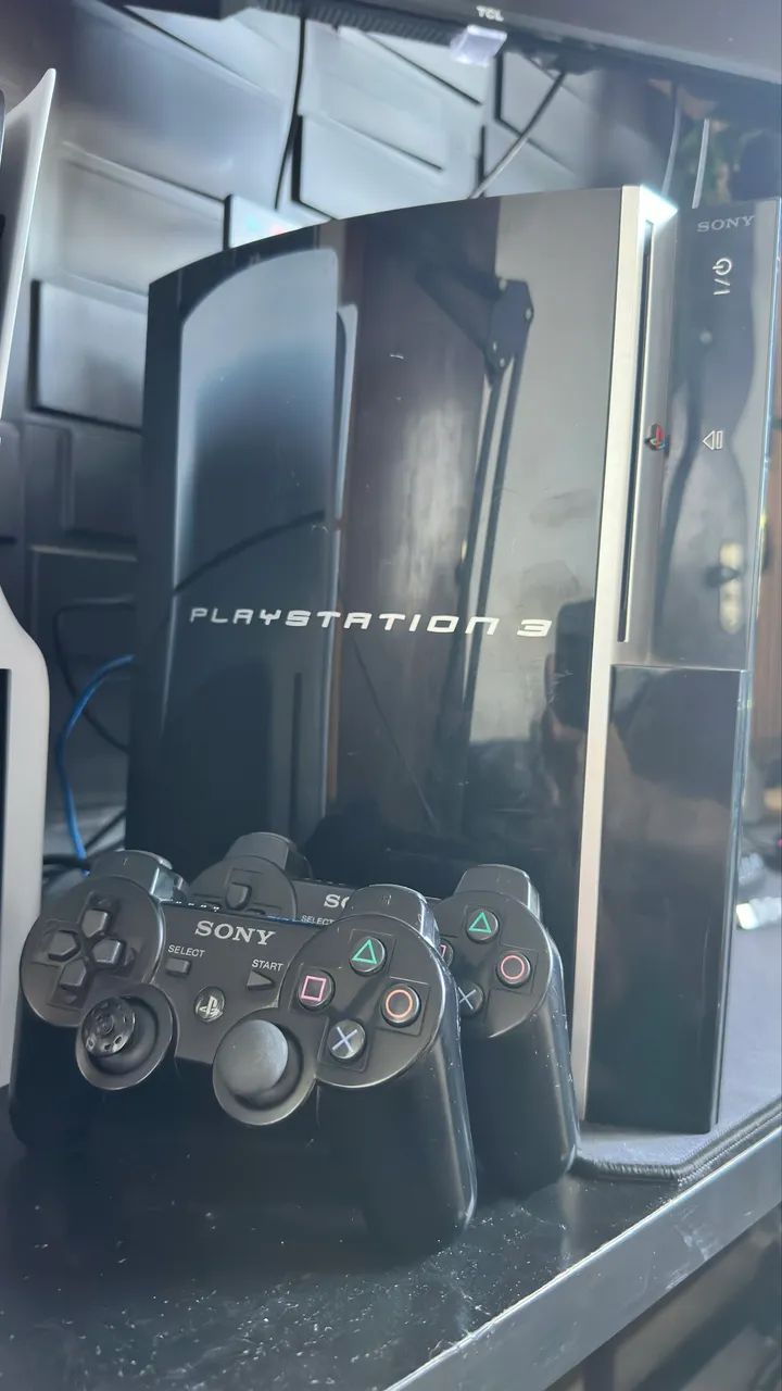 PS3 FAT DESBLOQUEADO CFW 4.92 + 2 CONTROLES
