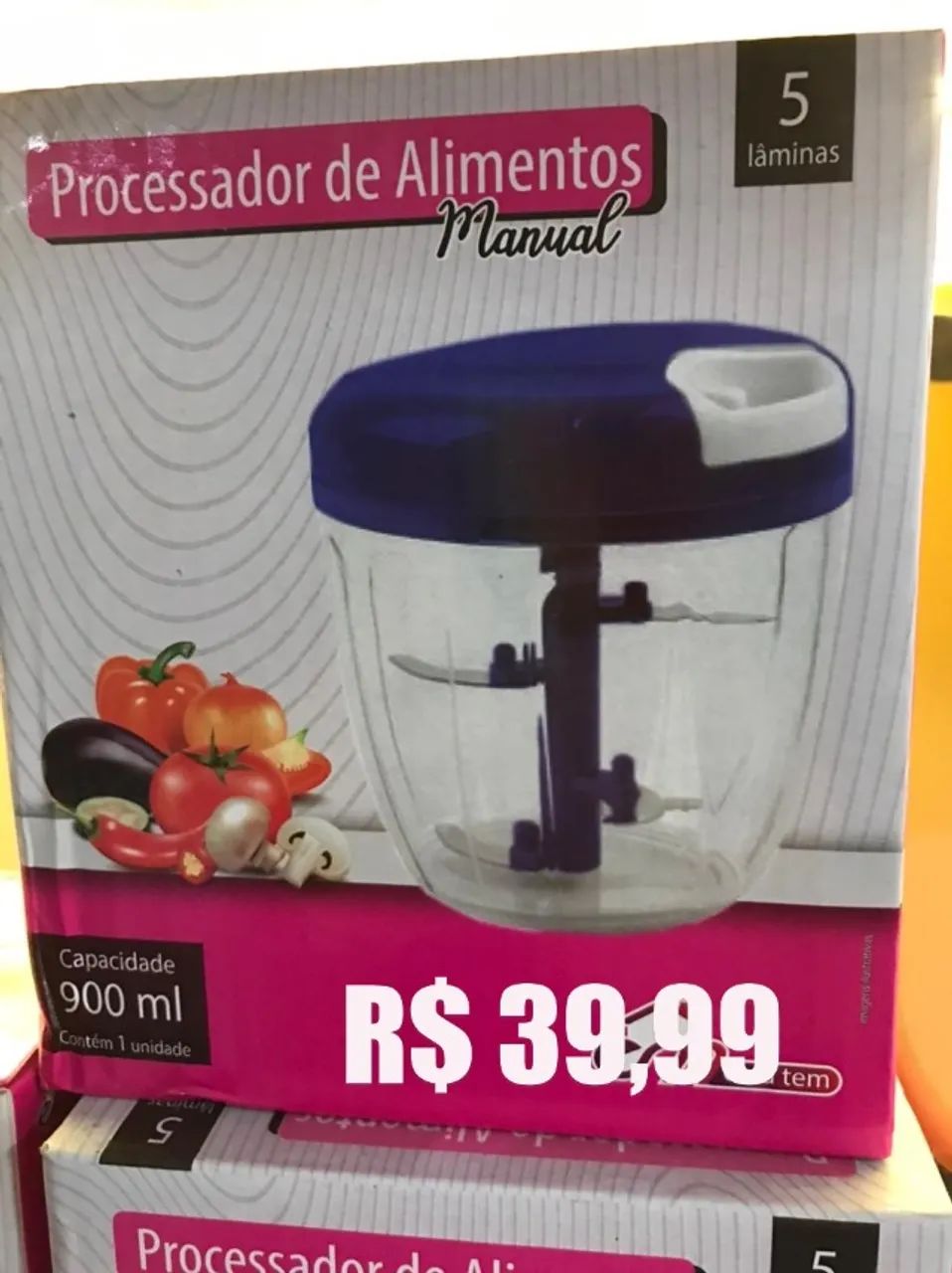 processador de alimentos 900ml