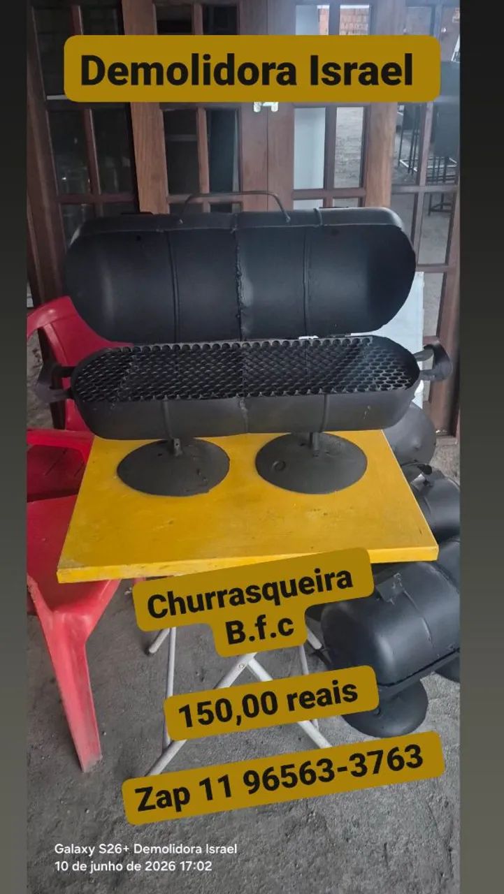 Churrasqueira  bafinho - Foto 2