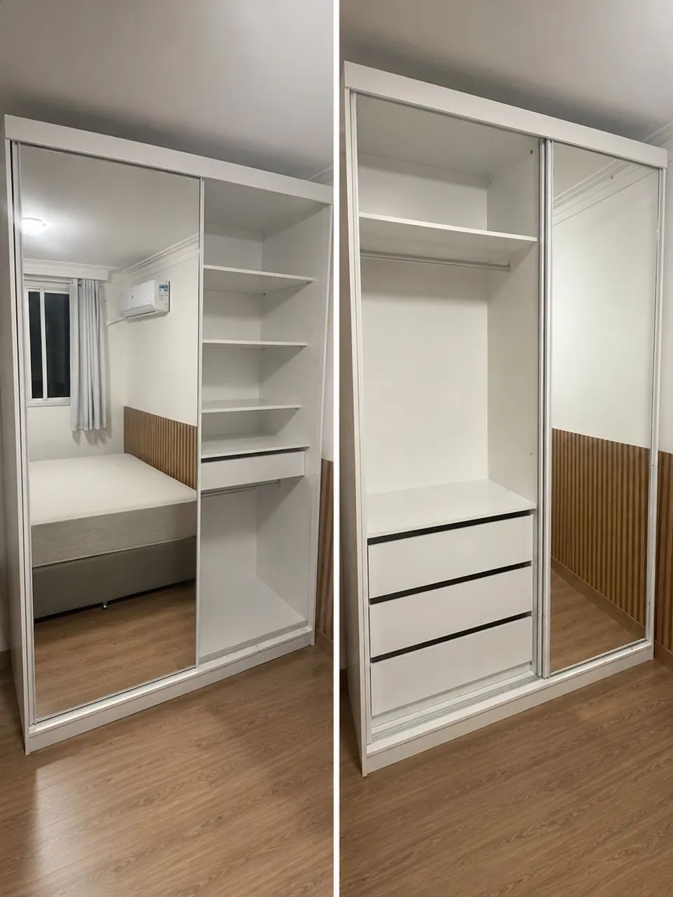 Guarda roupa 100% MDF 