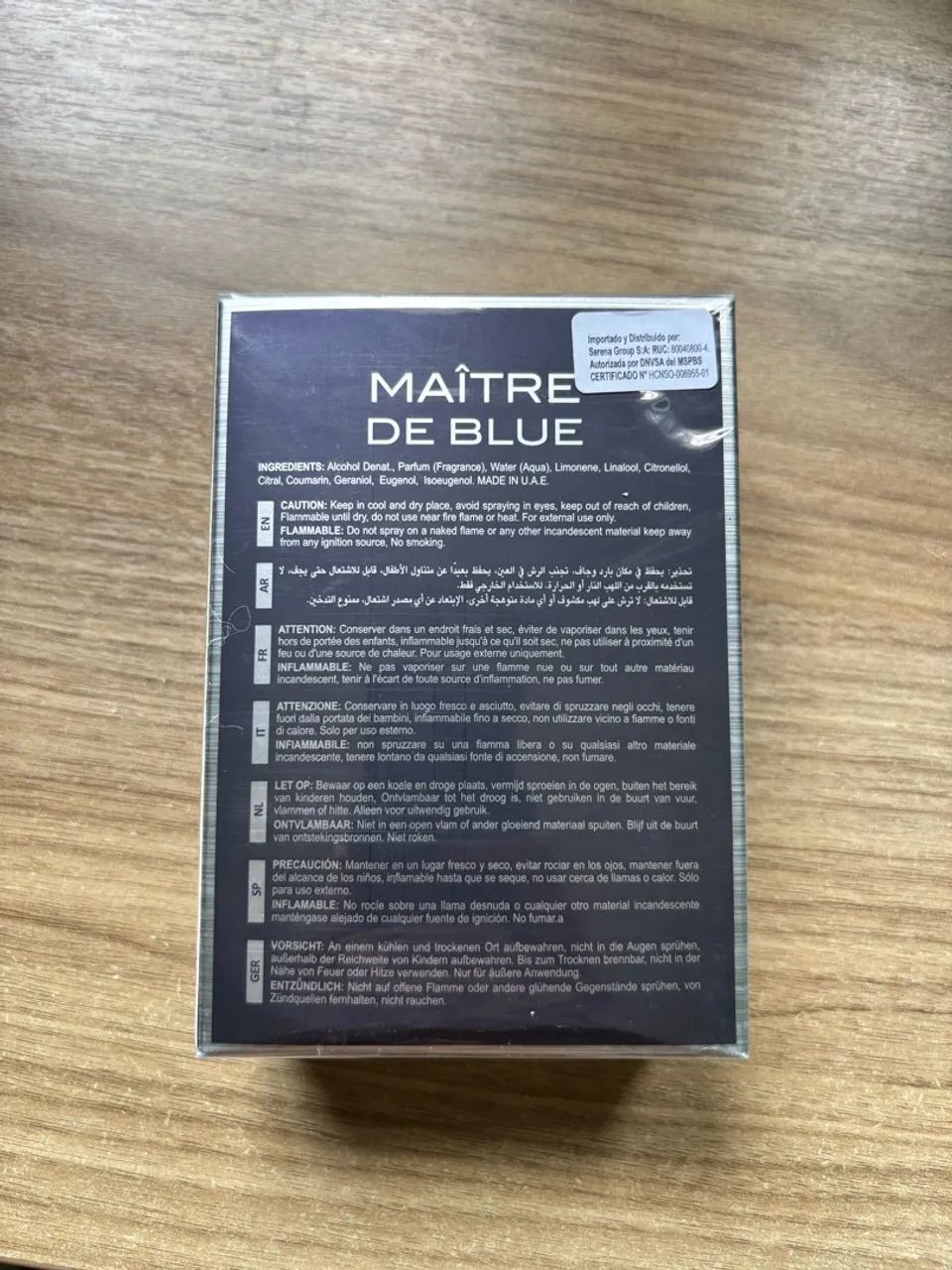 Perfume árabe Maître de Blue Original Lacrado  - Foto 3