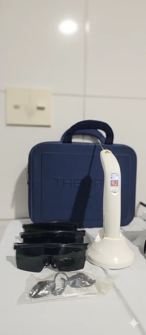 Laser de baixa potência/ ILIB DMC EC COM 3 ÓCULOS E MALETA - Foto 4