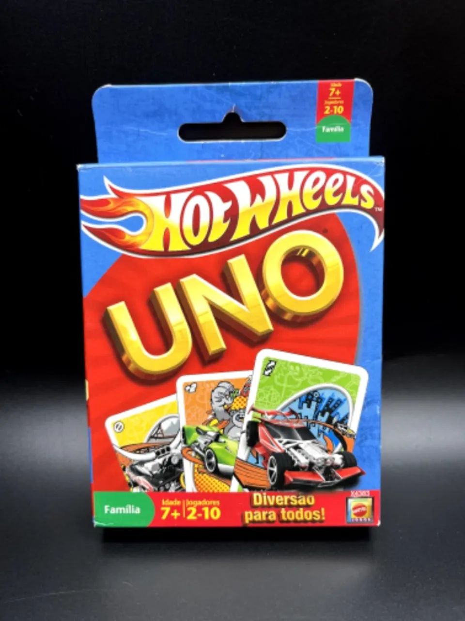 JOGO UNO HOT WHEELS MATTEL