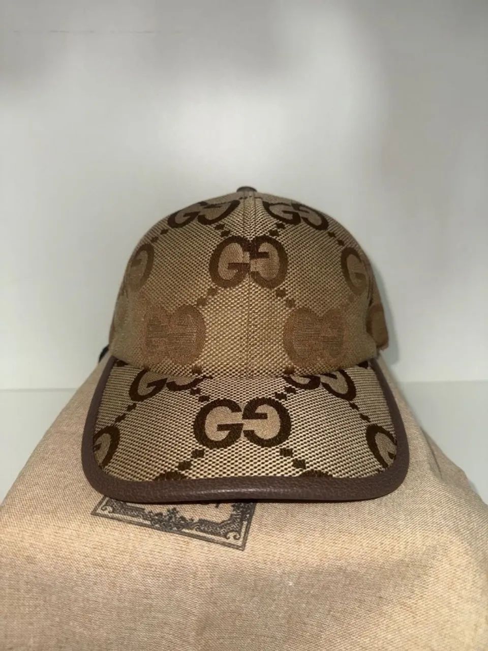 gucci boné maxi gg