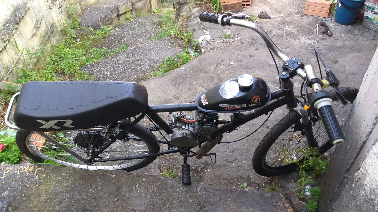 Motorizada 80 CC com freio no pé  - Foto 3