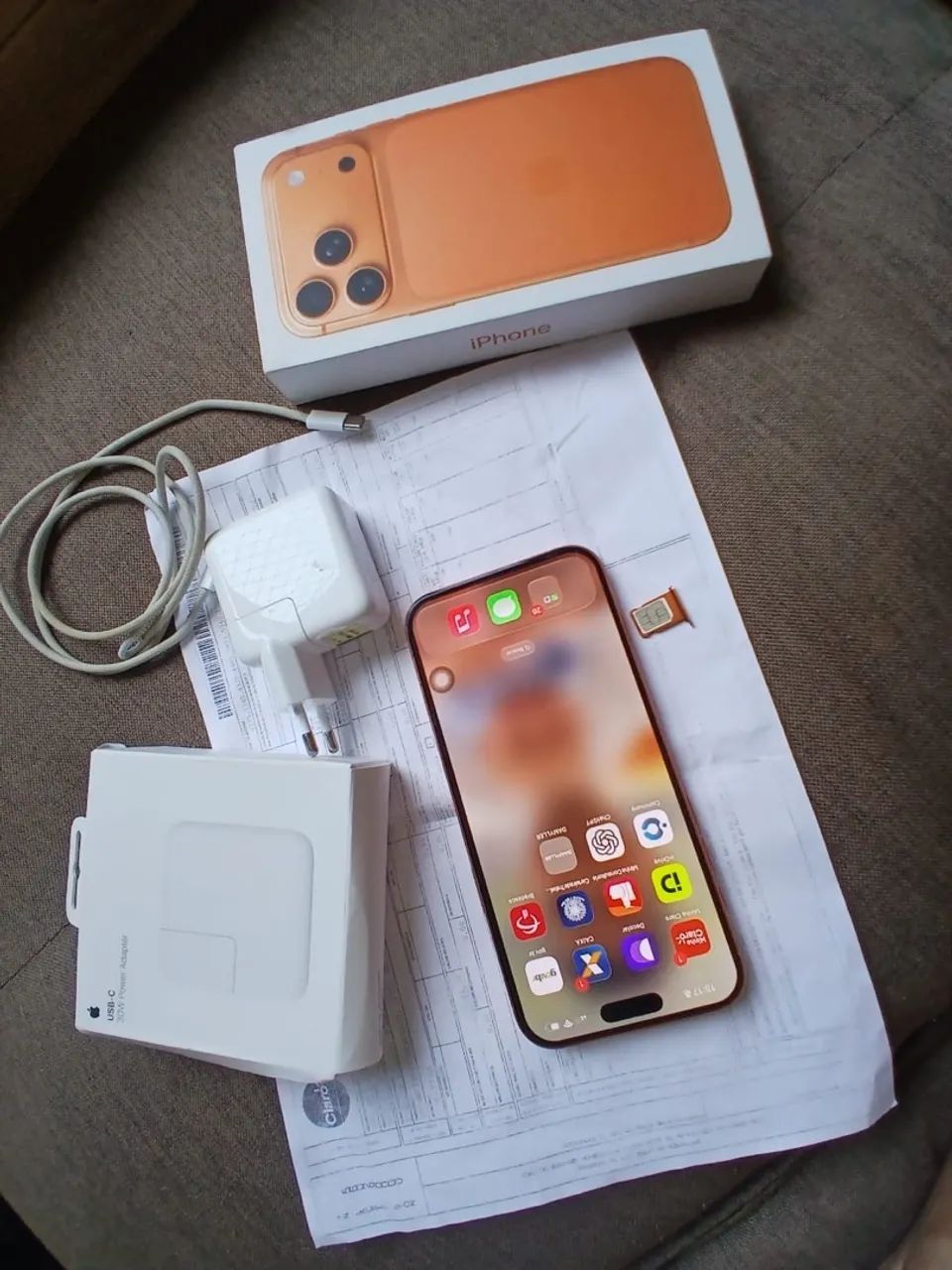 17 pro max /chip físico e virtual /único dono - Foto 3