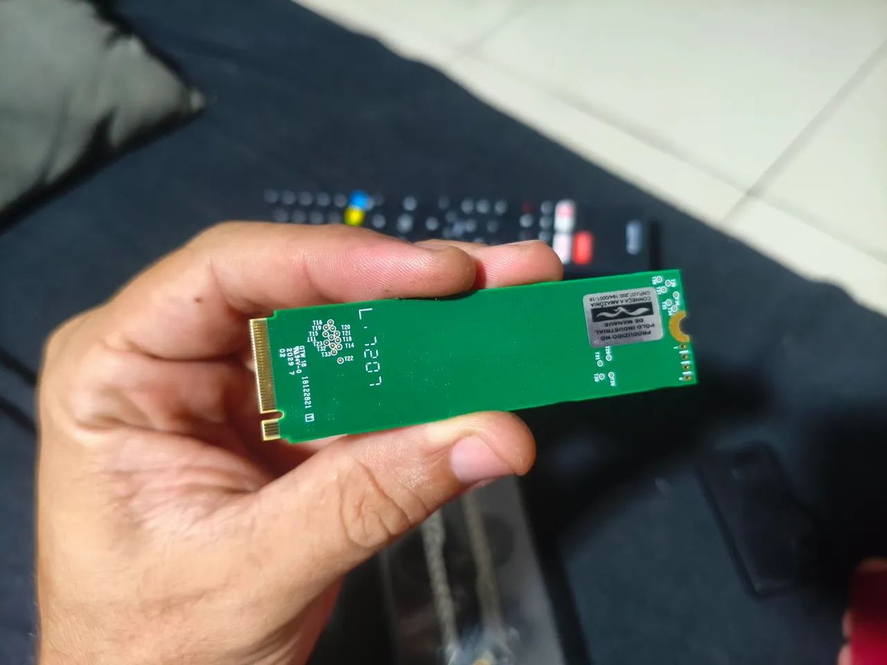 SSD NVME 256 G HP, com case. - Foto 2